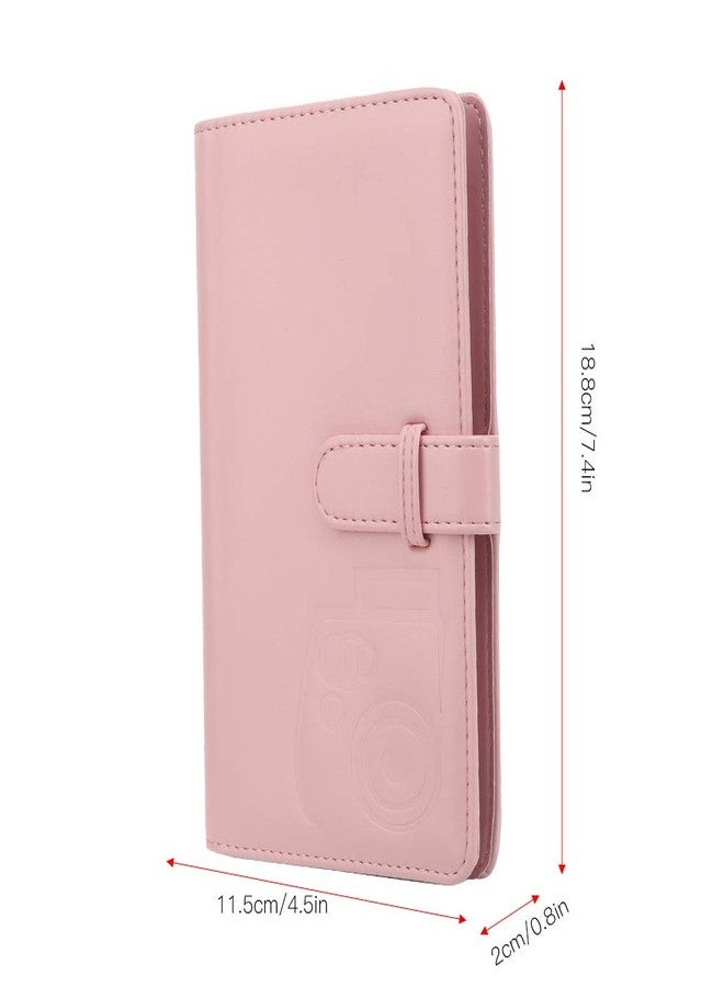 Stela 96 Pockets Mini Film Photo Album Book for Fujifilm In-stax Mini LiPlay 11 9 8 7s 70 90 Link Instant Camera 3 Inch Polaroid Picture Name Card Holder (Pink) - Image 3